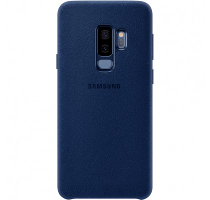 Husa Alcantara Cover pentru Samsung Galaxy S9 Plus, Blue